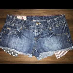 1st Kiss USA Jean Shorts